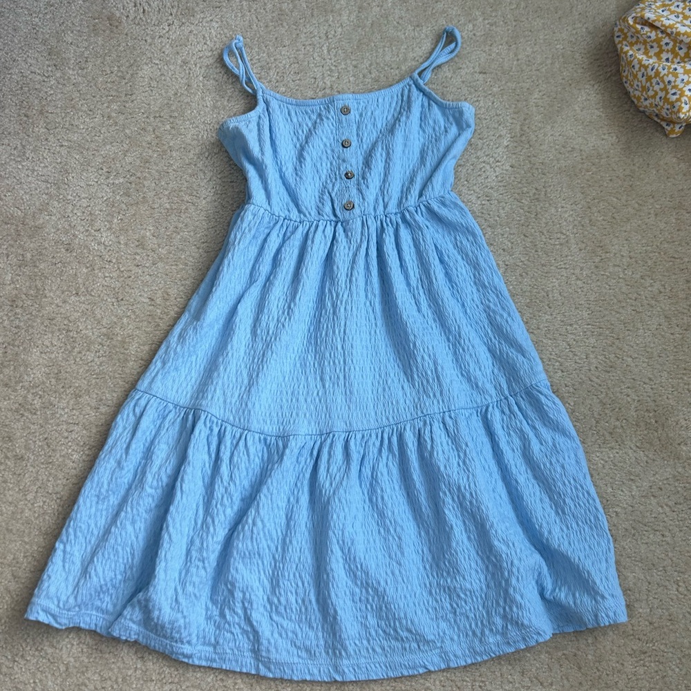 Roxy Sky Blue Button-Front Women’s Dress